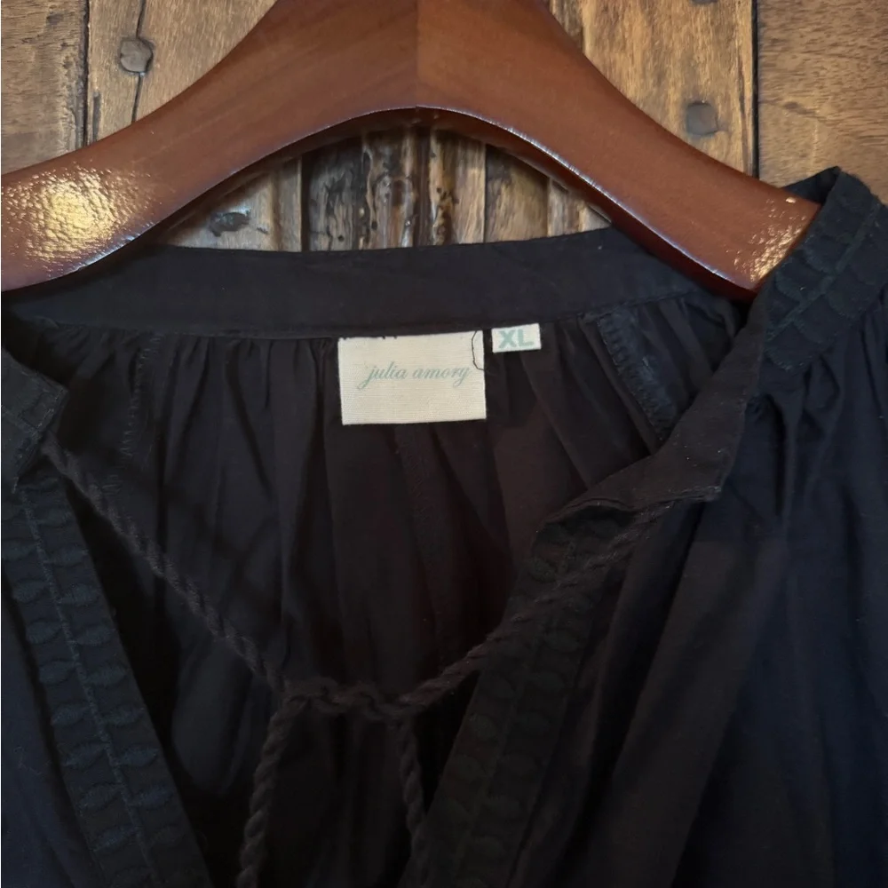 Julia Amory Coatue Caftan Dress in Coal- Size XL - Picture 4 of 8